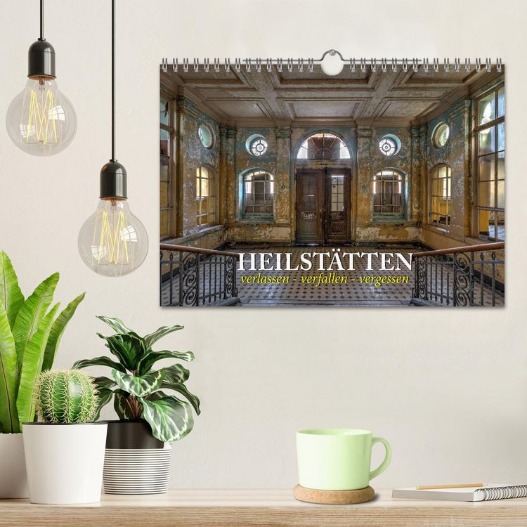 Produktbild: Heilst&auml;tten - verlassen und vergessen (Wandkalender 2026 DIN A4 quer), CALVENDO Monatskalender