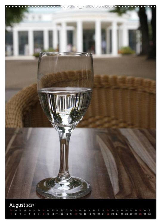 Produktbild: Spaziergang durch Bad Pyrmont (hochwertiger Premium Wandkalender 2027 DIN A2 hoch), Kunstdruck in Hochglanz