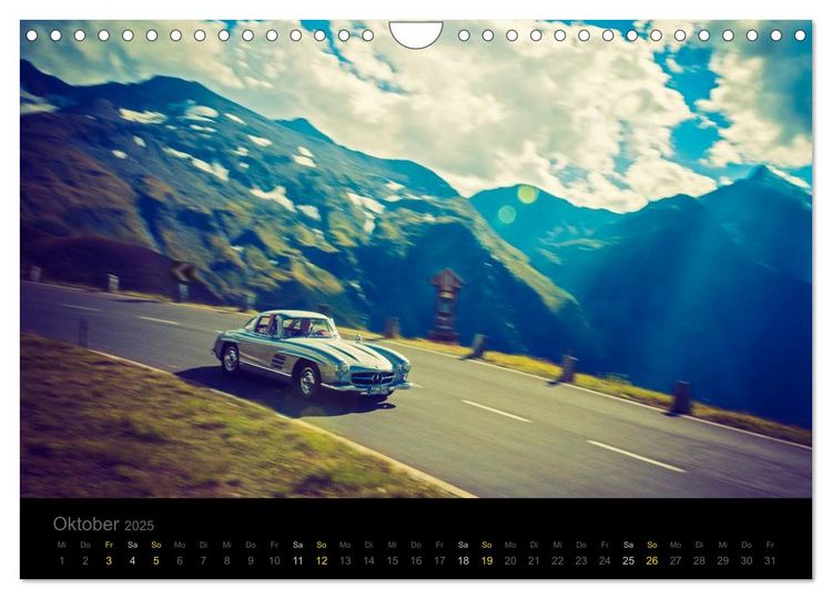 Produktbild: Mercedes Benz 300SL - Racing (Wandkalender 2025 DIN A4 quer), CALVENDO Monatskalender