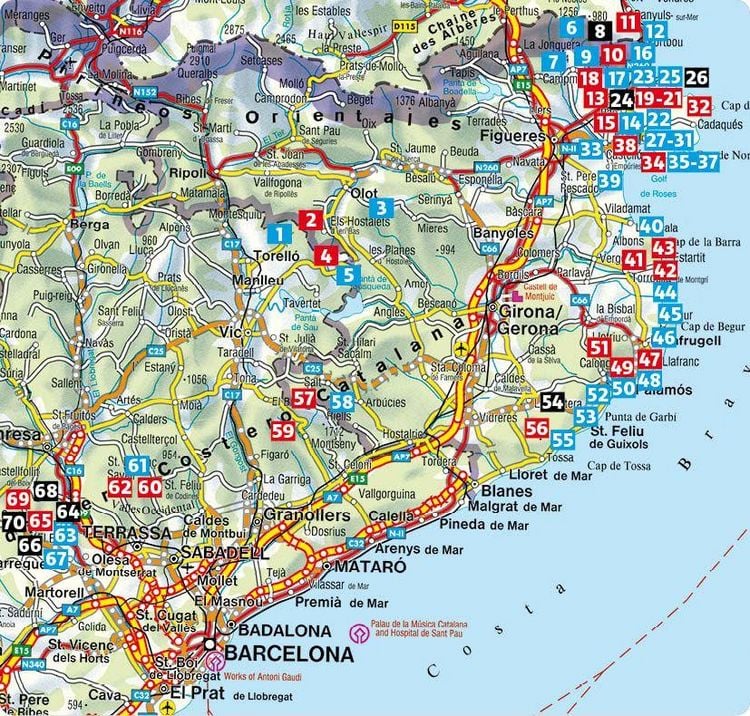 Produktbild: ROTHER Wanderf&uuml;hrer Costa Brava