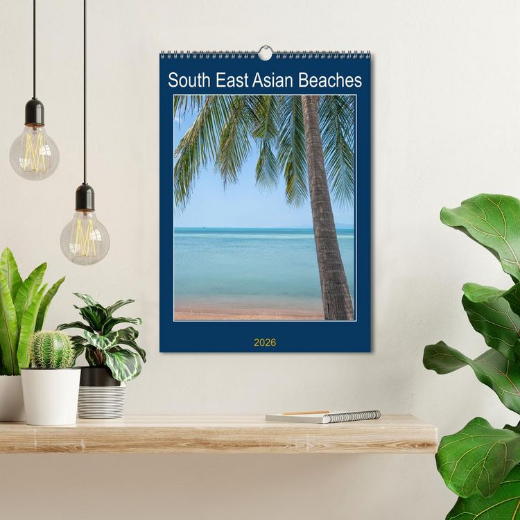 Produktbild: South East Asian Beaches (Wall Calendar 2026 DIN A3 portrait), CALVENDO 12 Month Wall Calendar