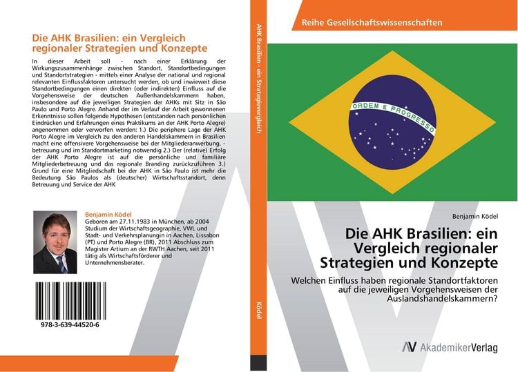 Produktbild: Die AHK Brasilien: ein Vergleich regionaler Strategien und Konzepte