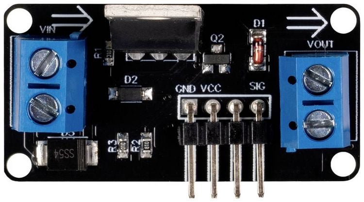 Produktbild: Joy-it COM-MOSFET Spannungsregler 1 St. Passend f&uuml;r (Entwicklungskits): Arduino