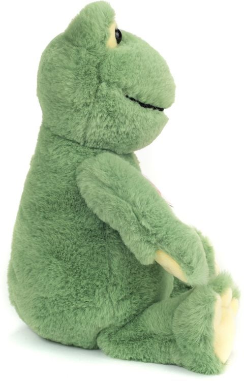Produktbild: Teddy Hermann 93950 - Frosch Frederik, Pl&uuml;schtier, 32 cm, Herzekind