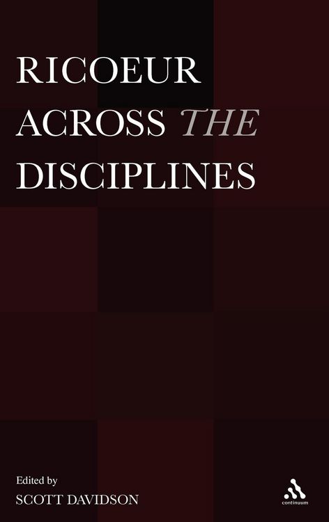 Produktbild: Ricoeur Across the Disciplines