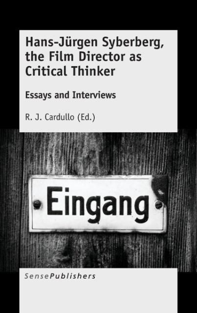 Produktbild: Hans-J&uuml;rgen Syberberg, the Film Director as Critical Thinker