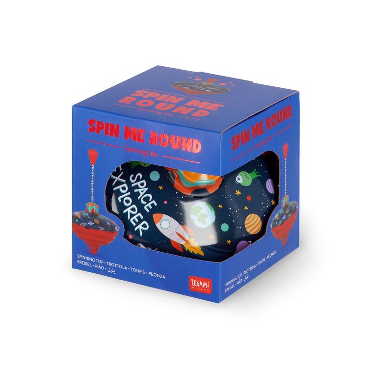 Produktbild: Legami Kinderspielzeug Spinning Top - Weltall