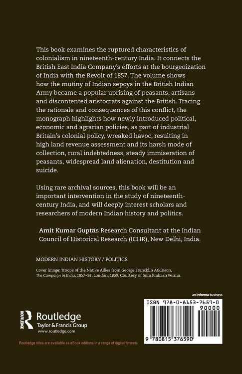 Produktbild: Nineteenth-Century Colonialism and the Great Indian Revolt