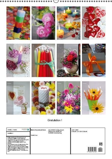 Produktbild: Gratulation ! (Wandkalender immerw&auml;hrend DIN A2 hoch)