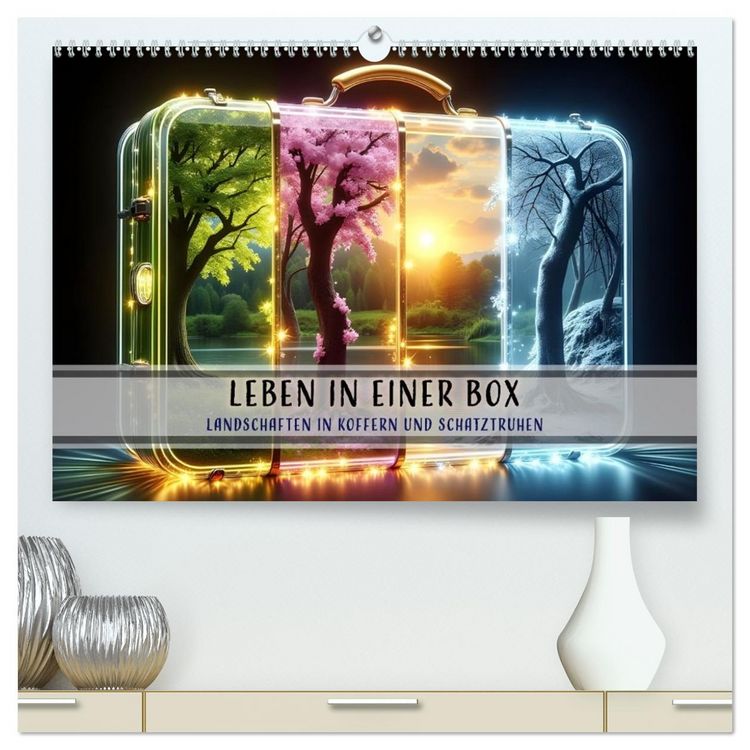 Produktbild: Leben in einer Box (hochwertiger Premium Wandkalender 2026 DIN A2 quer), Kunstdruck in Hochglanz