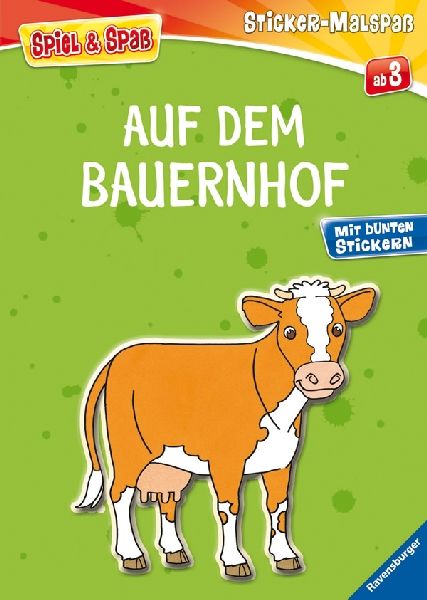 Produktbild: Mein Ravensburger Sticker-Malspa&szlig;/Bauernhof