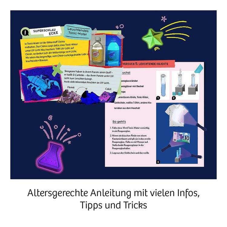 Produktbild: KOSMOS - FunScience - Neon-Leuchten