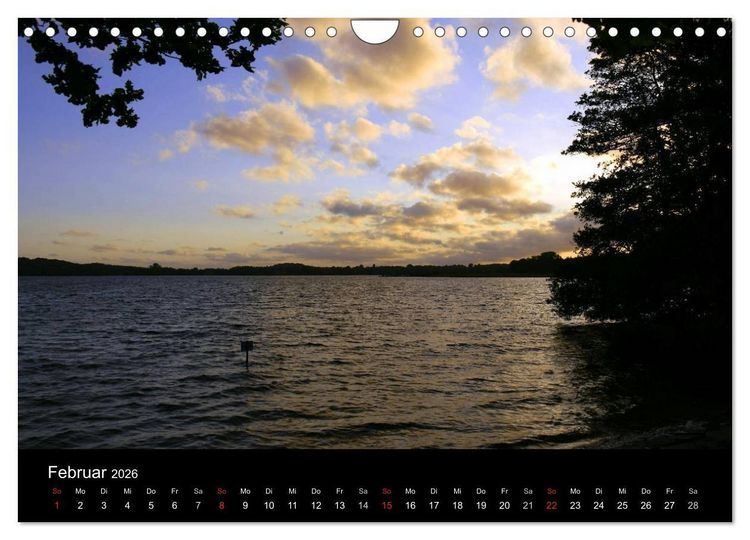 Produktbild: Zeit f&uuml;r... die Seenplatte Holsteinische Schweiz (Wandkalender 2026 DIN A4 quer), CALVENDO Monatskalender