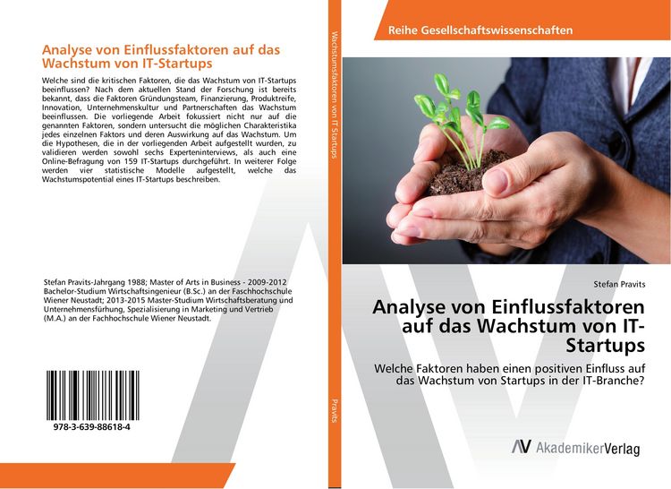 Produktbild: Analyse von Einflussfaktoren auf das Wachstum von IT-Startups