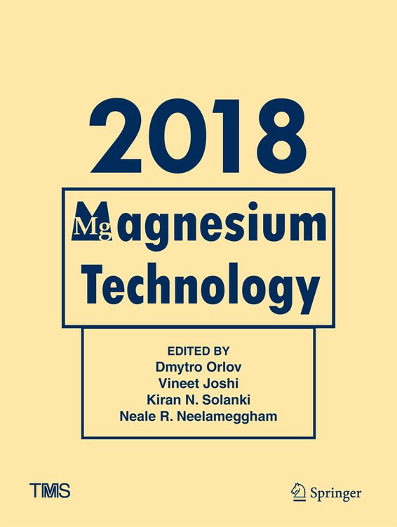 Produktbild: Magnesium Technology 2018