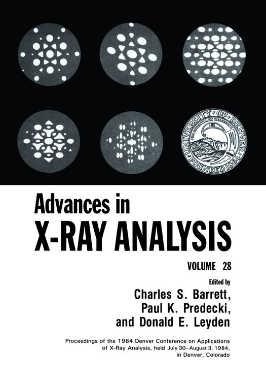 Produktbild: Advances in X-Ray Analysis