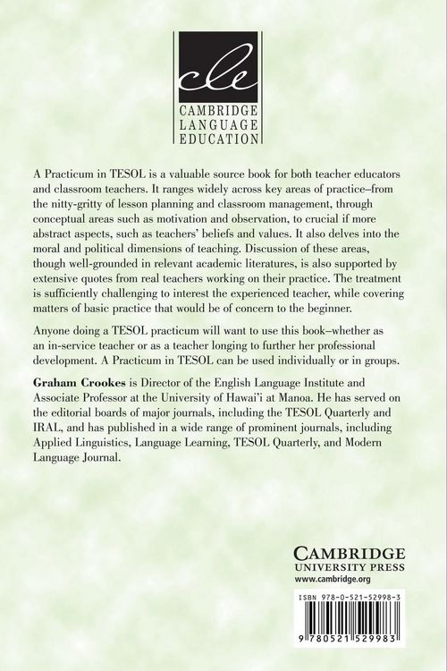 Produktbild: A Practicum in Tesol