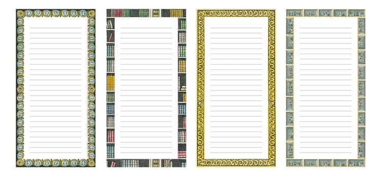 Produktbild: John Derian Paper Goods: The Library Notepad