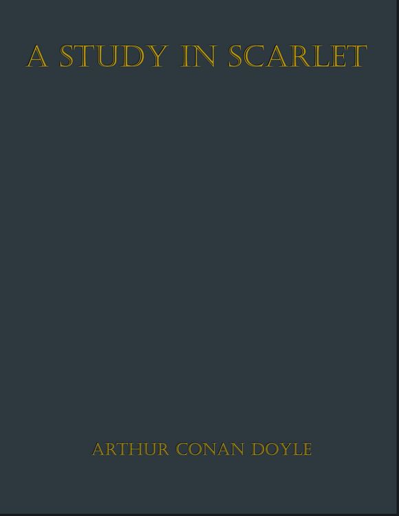 Produktbild: A Study in Scarlet