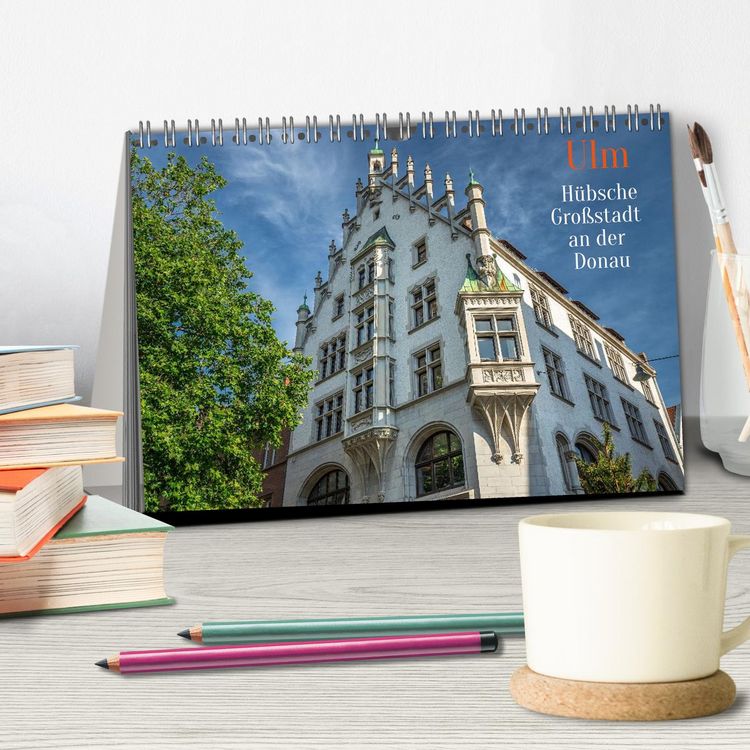 Produktbild: Ulm - H&uuml;bsche Gro&szlig;stadt an der Donau (Tischkalender 2026 DIN A5 quer), CALVENDO Monatskalender