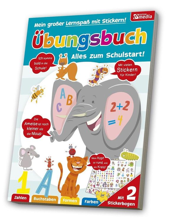 Produktbild: XXL &Uuml;bungsbuch: &Uuml;bungsbuch zum Schulstart