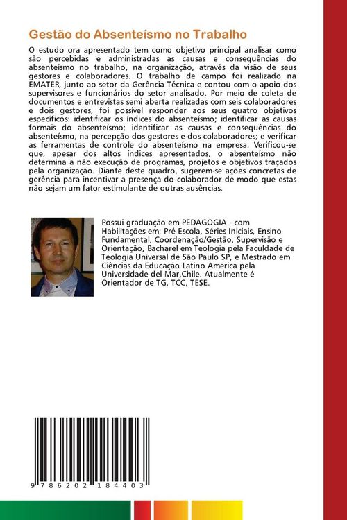 Produktbild: Gest&atilde;o do Absente&iacute;smo no Trabalho