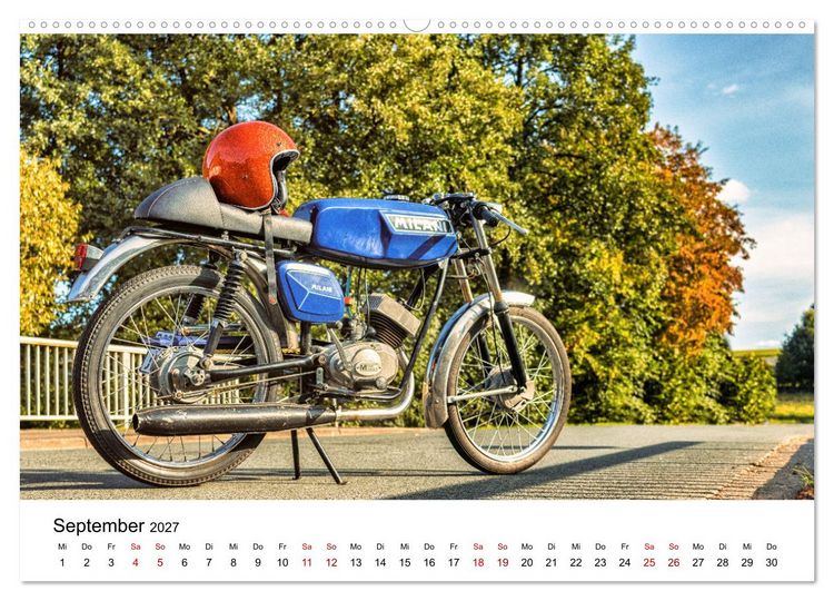 Produktbild: Bella Macchina (Wandkalender 2027 DIN A2 quer), CALVENDO Monatskalender
