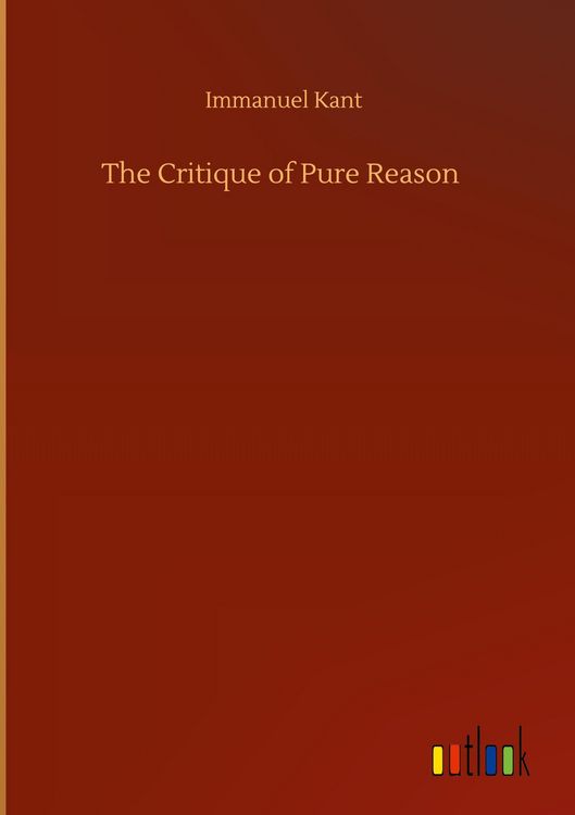 Produktbild: The Critique of Pure Reason