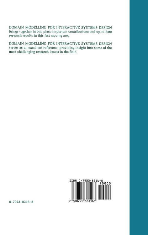 Produktbild: Domain Modelling for Interactive Systems Design