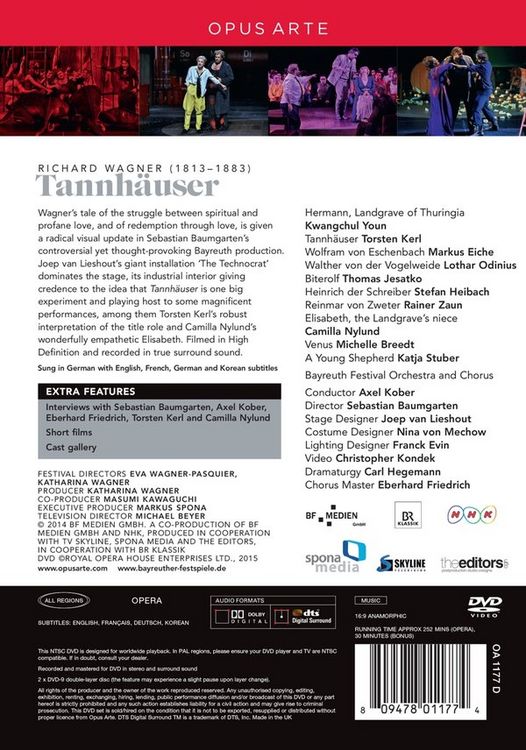 Produktbild: Wagner - Tannh&auml;user [2 DVDs]