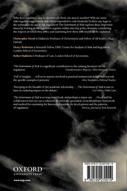 Produktbild: The Government of Risk