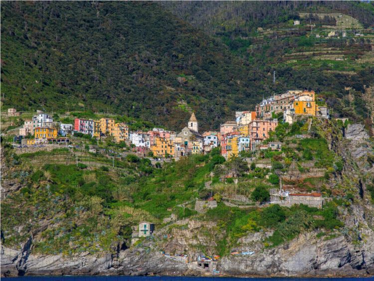 Produktbild: CALVENDO Puzzle Corniglia vom Meer | 1000 Teile Lege-Gr&ouml;&szlig;e 64x48cm Foto-Puzzle f&uuml;r gl&uuml;ckliche Stunden