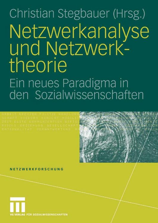 Produktbild: Netzwerkanalyse und Netzwerktheorie