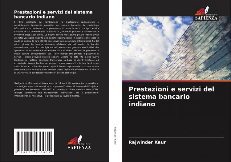 Produktbild: Prestazioni e servizi del sistema bancario indiano