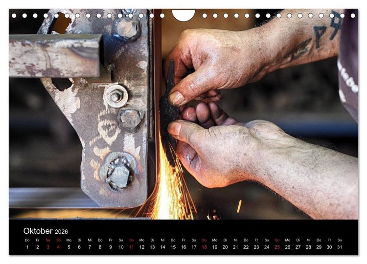 Produktbild: Alte Handwerkskunst Messerschmied (Wandkalender 2026 DIN A4 quer), CALVENDO Monatskalender