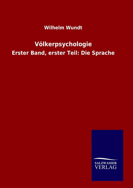 Produktbild: V&ouml;lkerpsychologie