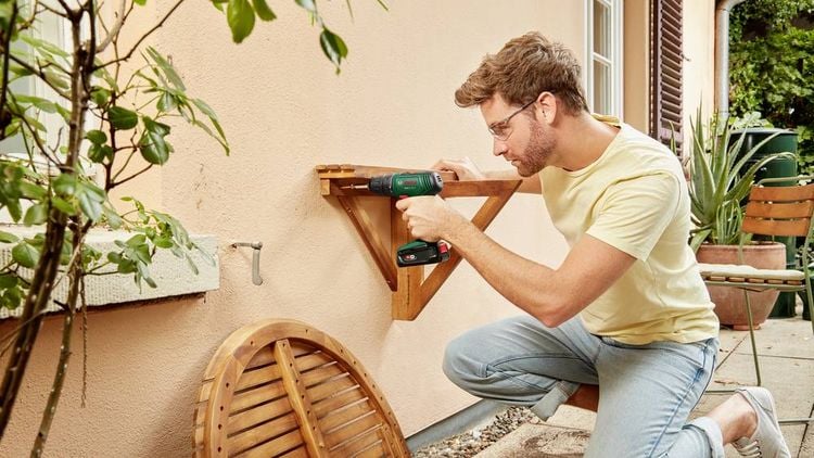 Produktbild: Bosch Home and Garden EasyDrill 18V-40 06039D8002 Akku-Bohrschrauber 18 V 1.5 Ah Li-Ion inkl. 2. Akku, inkl. Ladeger&auml;t, inkl. Koffer