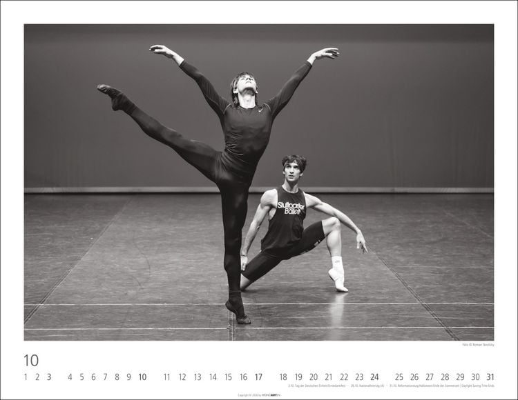 Produktbild: Ballettsaal - Stuttgarter Ballett Kalender 2027 - Stuttgarter Ballett