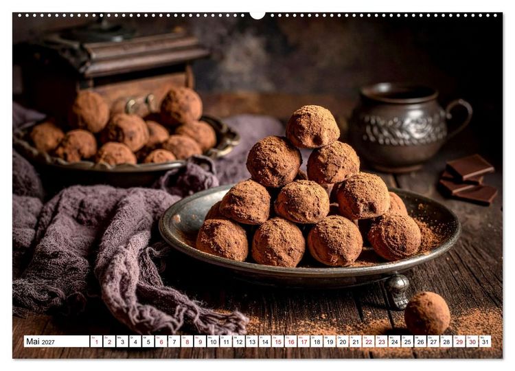 Produktbild: Schokoladen Tr&auml;ume (Wandkalender 2027 DIN A2 quer), CALVENDO Monatskalender