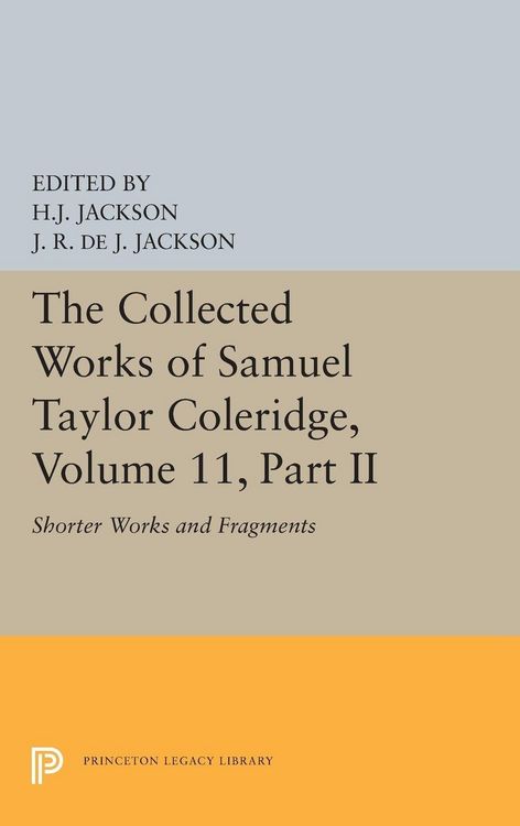Produktbild: The Collected Works of Samuel Taylor Coleridge, Volume 11