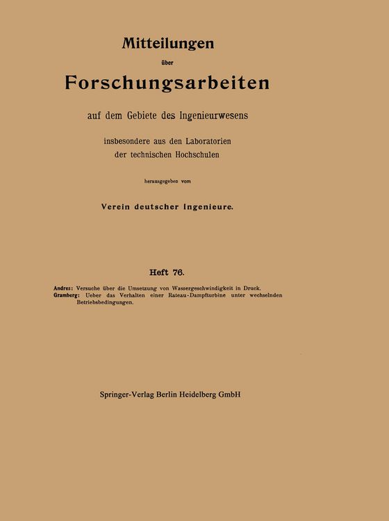 Produktbild: Mitteilungen &uuml;ber Forschungsarbeiten auf dem Gebiete des Ingenieurwesens insbesondere aus den Laboratorien der technischen Hochschulen
