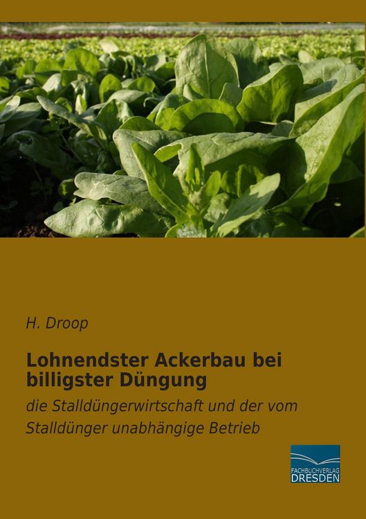 Produktbild: Lohnendster Ackerbau bei billigster D&uuml;ngung