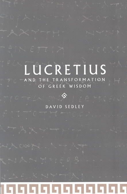 Produktbild: Lucretius and the Transformation of Greek Wisdom