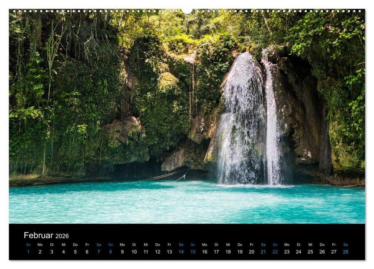 Produktbild: Philippinen Foto Wandkalender 2026 (Wandkalender 2026 DIN A2 quer), CALVENDO Monatskalender