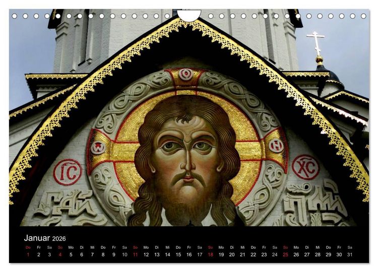 Produktbild: GESICHTER RUSSLANDS 2026 (Wandkalender 2026 DIN A4 quer), CALVENDO Monatskalender