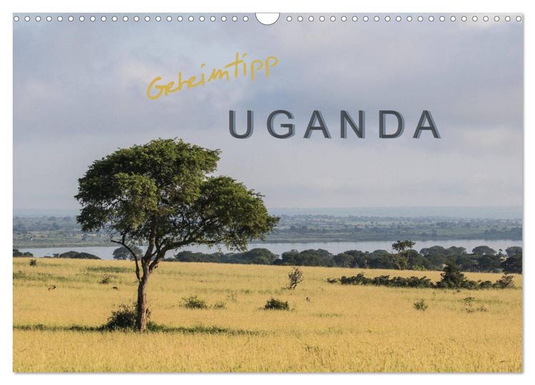 Produktbild: Geheimtipp Uganda (Wandkalender 2026 DIN A3 quer), CALVENDO Monatskalender