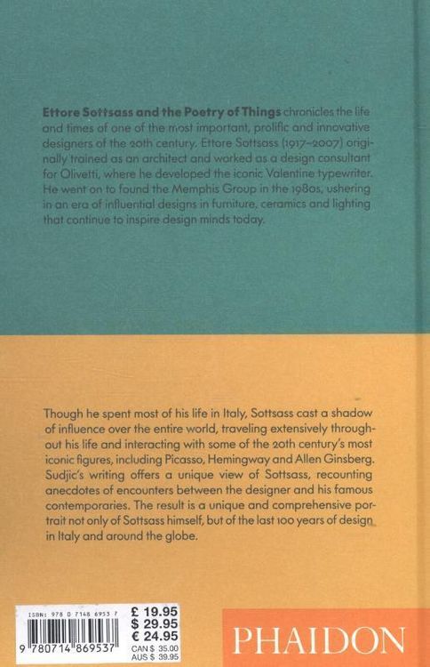 Produktbild: Ettore Sottsass and the Poetry of Things