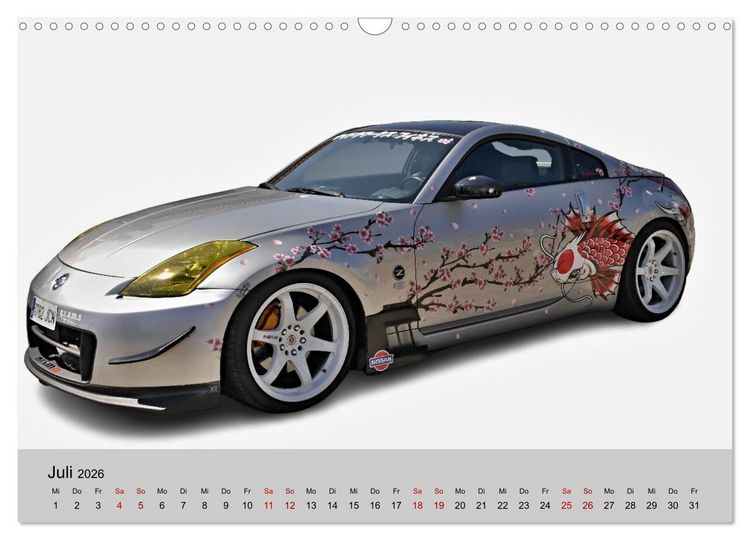 Produktbild: Japanische Oldtimer (Wandkalender 2026 DIN A3 quer), CALVENDO Monatskalender