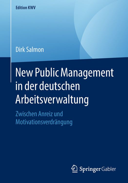 Produktbild: New Public Management in der deutschen Arbeitsverwaltung