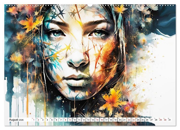 Produktbild: Wilde Ladys (hochwertiger Premium Wandkalender 2026 DIN A2 quer), Kunstdruck in Hochglanz
